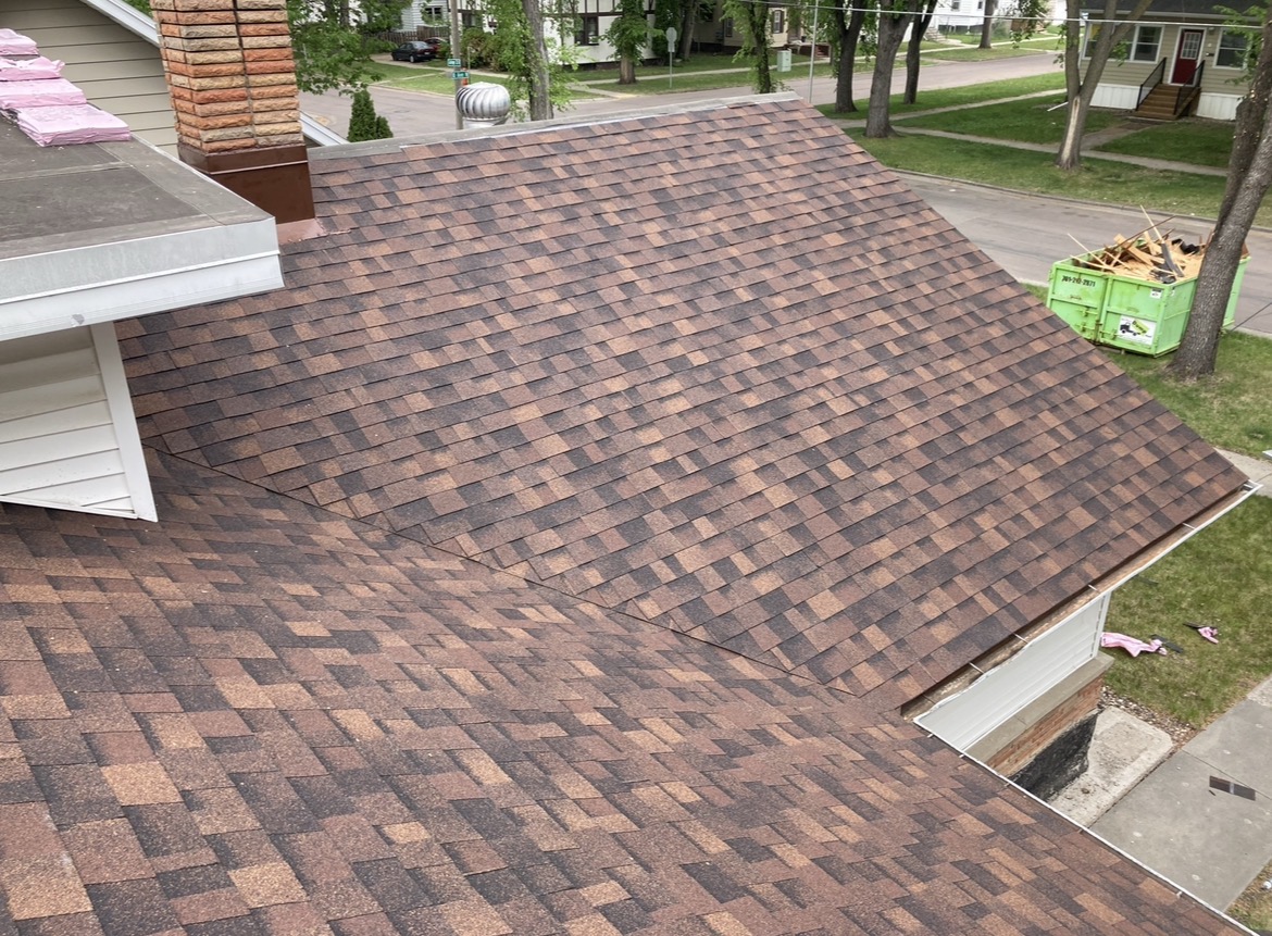 Completed full roof repair